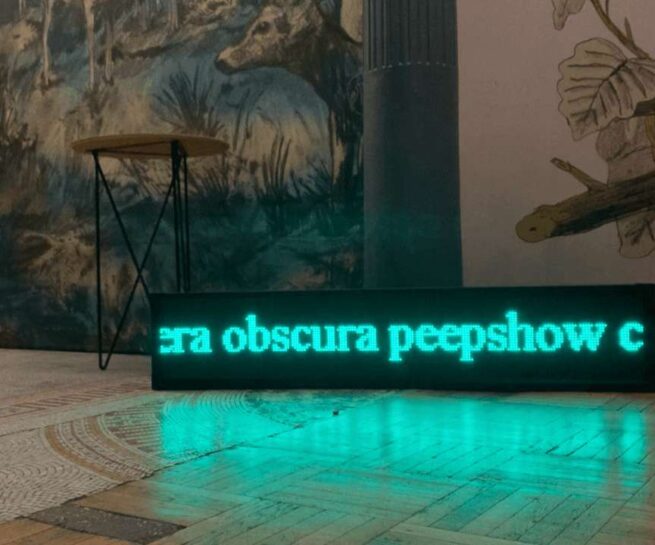 NICC platform, artwork by Kim Wey