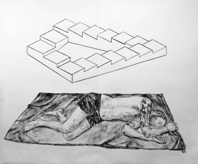 Ana Vujic, Pain and Rose, 2023, φωτογραφία | photo: Niklaus Schulz, voltage art space